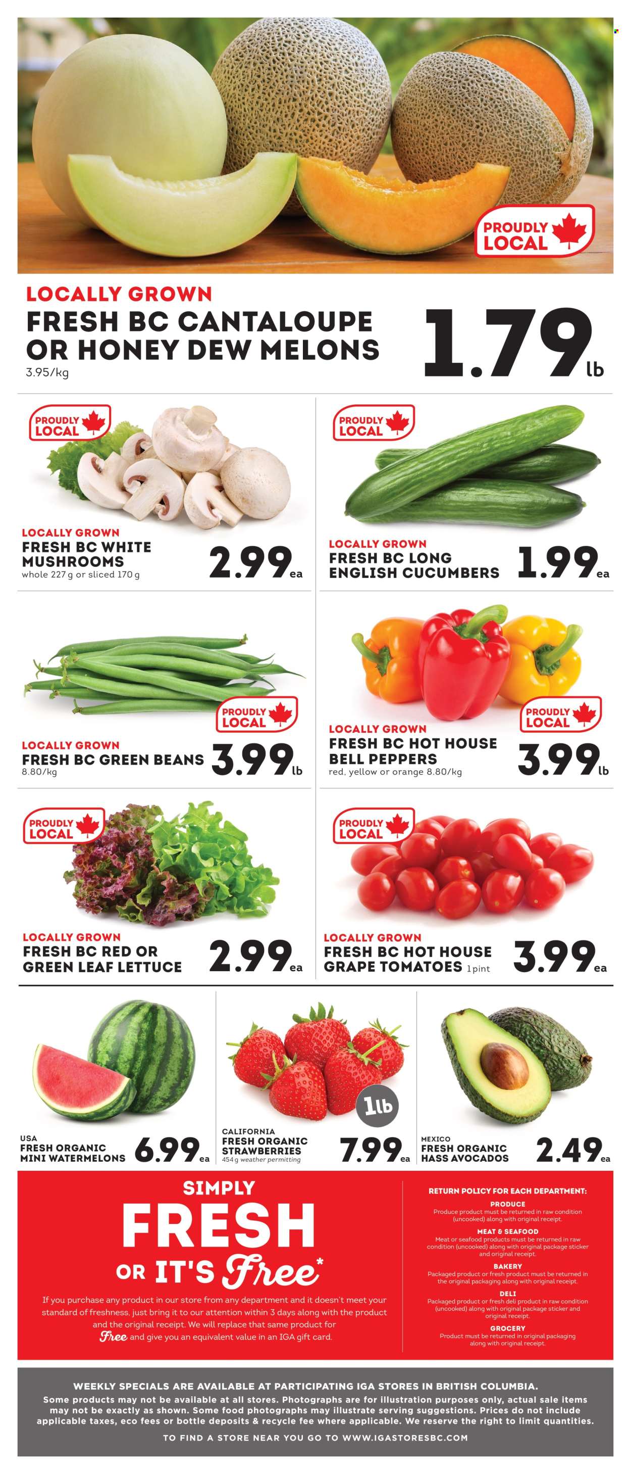 IGA Simple Goodness flyer - August 14, 2026 - August 20, 2026. Page 6