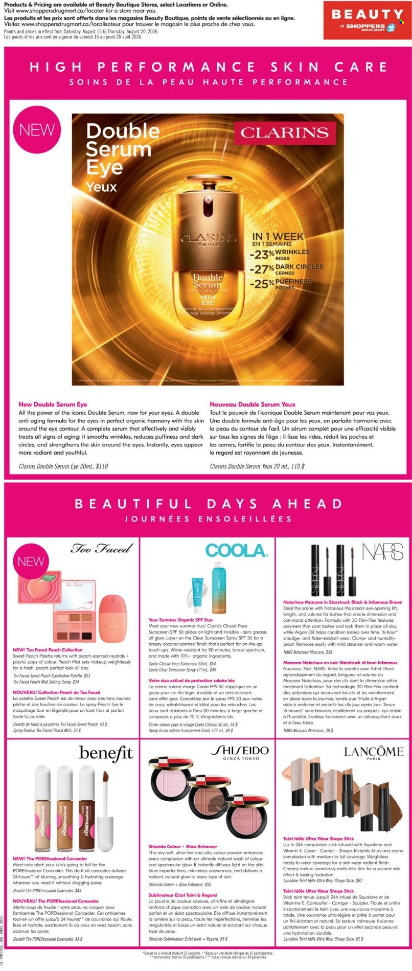 Shoppers Drug Mart flyer - August 14, 2026 - August 20, 2026. Page 9