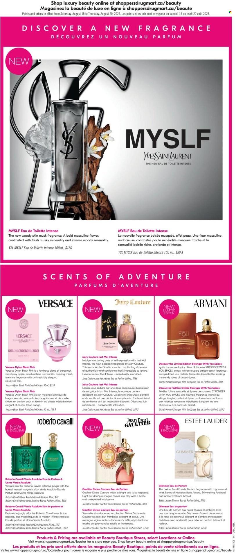 Shoppers Drug Mart flyer - August 14, 2026 - August 20, 2026. Page 10