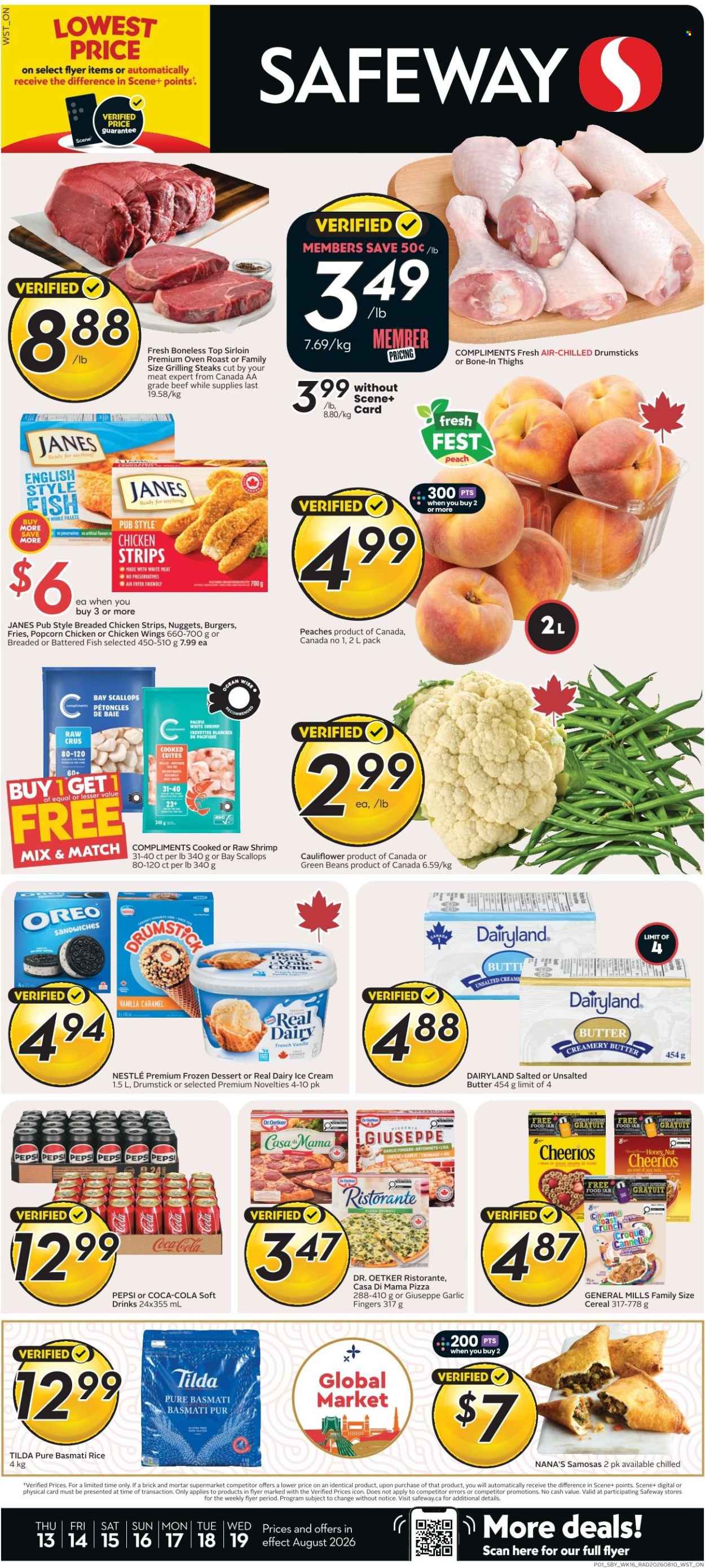 Safeway flyer - August 13, 2026 - August 19, 2026. Page 1