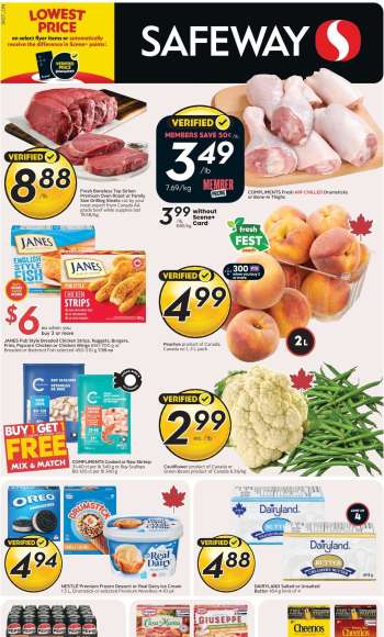 Safeway Flyer - August 13, 2026 - August 19, 2026.
