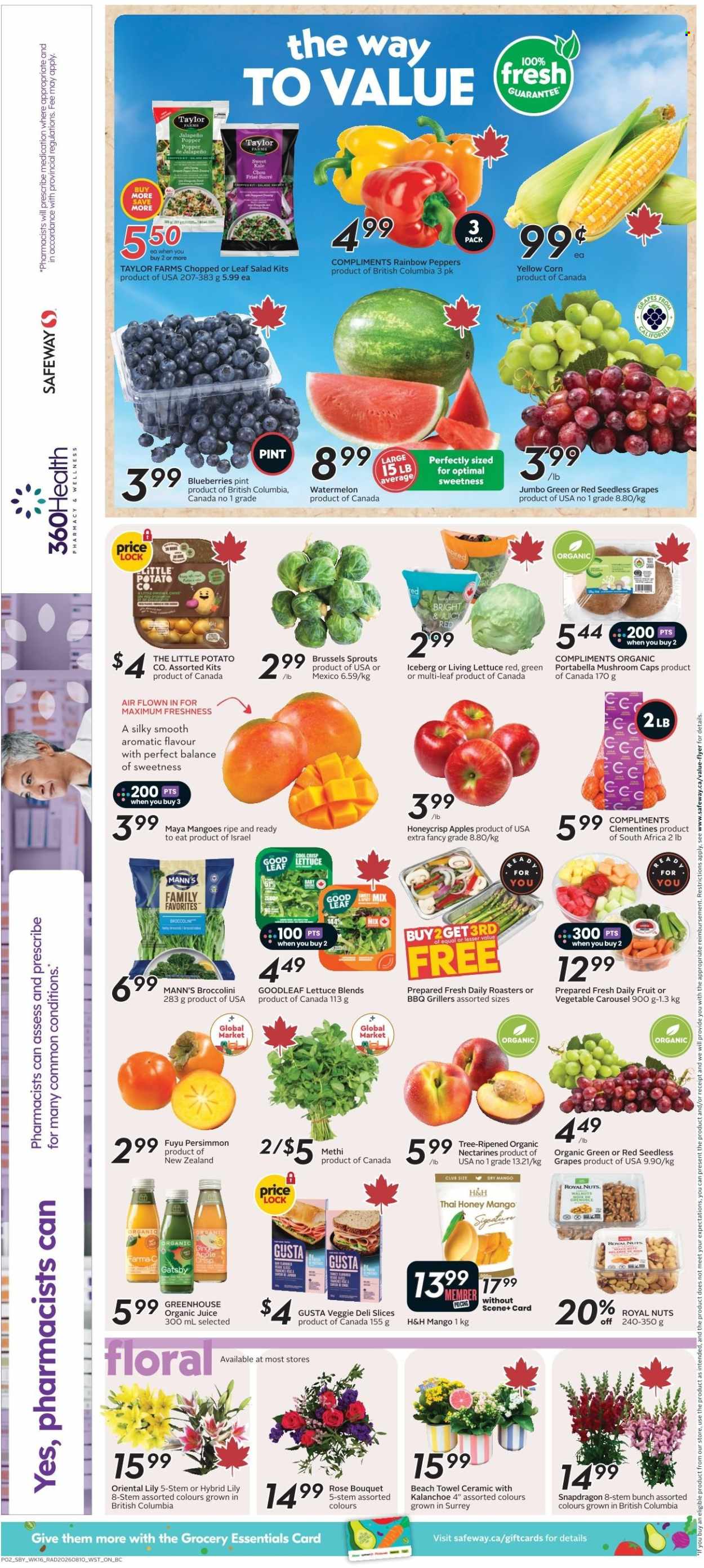 Safeway flyer - August 13, 2026 - August 19, 2026. Page 4