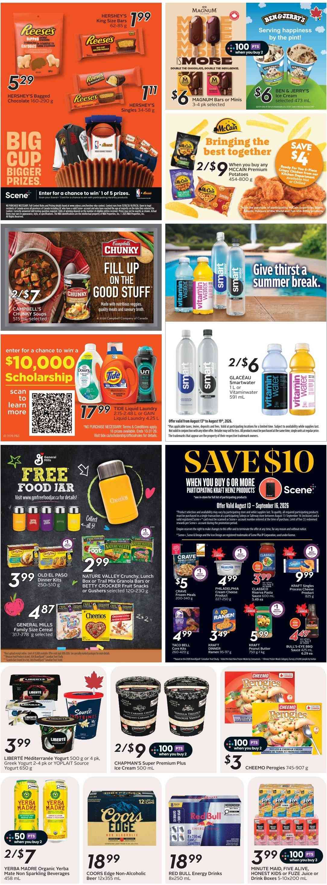 Safeway flyer - August 13, 2026 - August 19, 2026. Page 18
