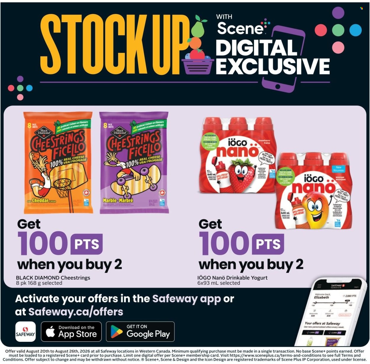 Safeway flyer - August 20, 2026 - August 26, 2026. Page 12