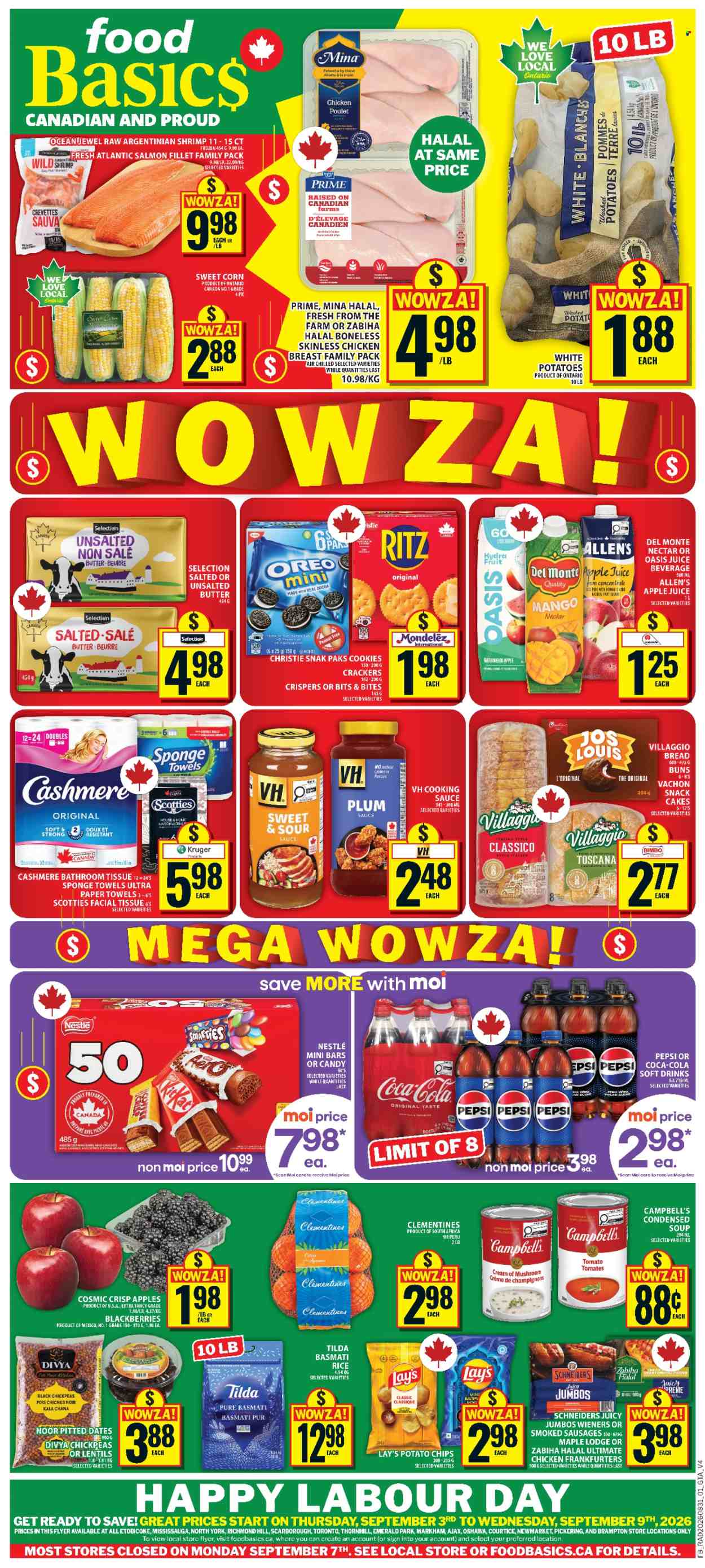 Food Basics flyer - September 03, 2026 - September 09, 2026. Page 1
