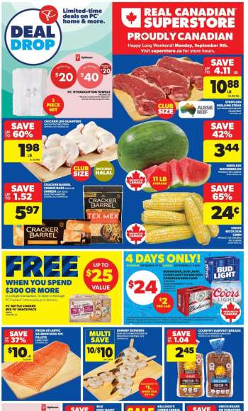 Circulaire Real Canadian Superstore - 03 Septembre 2026 - 09 Septembre 2026.