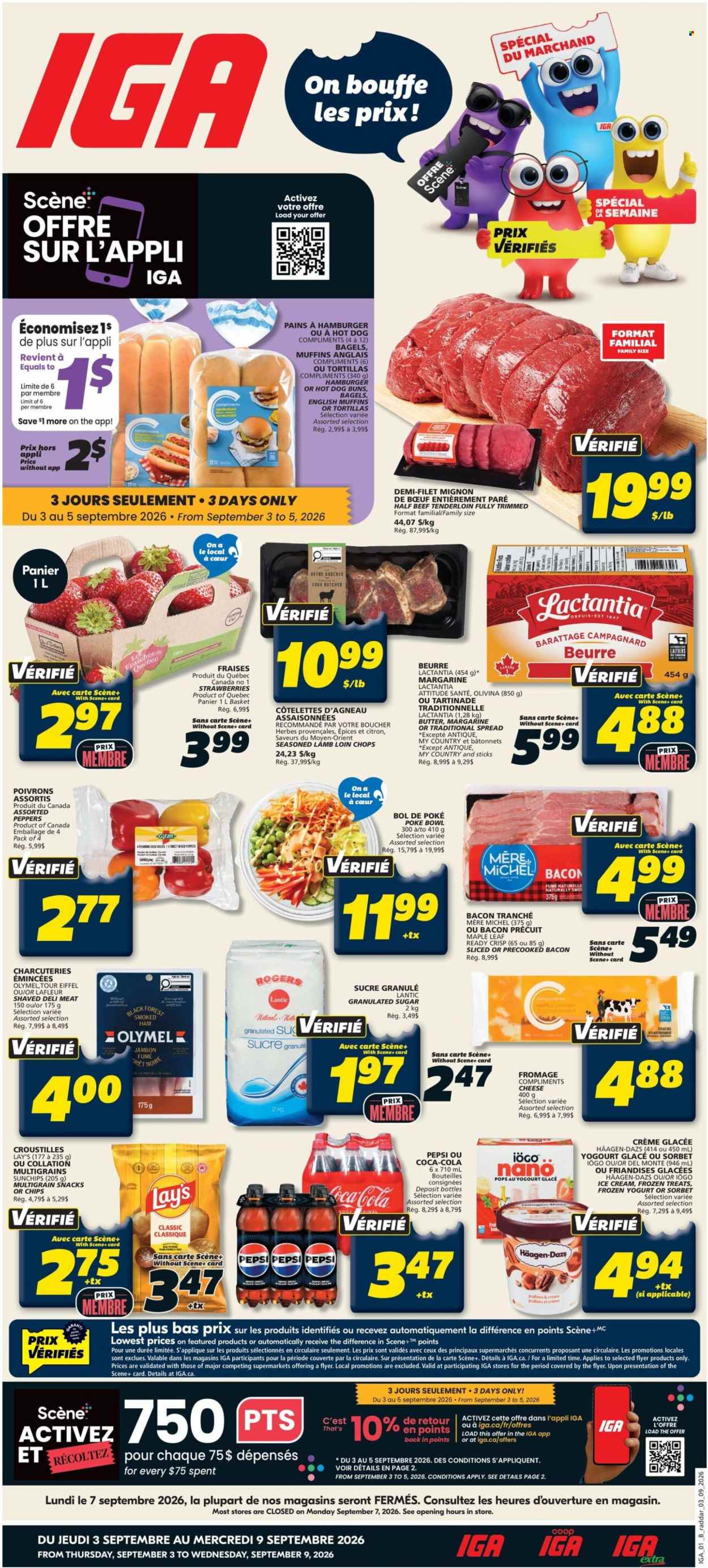 IGA flyer - September 03, 2026 - September 09, 2026. Page 1