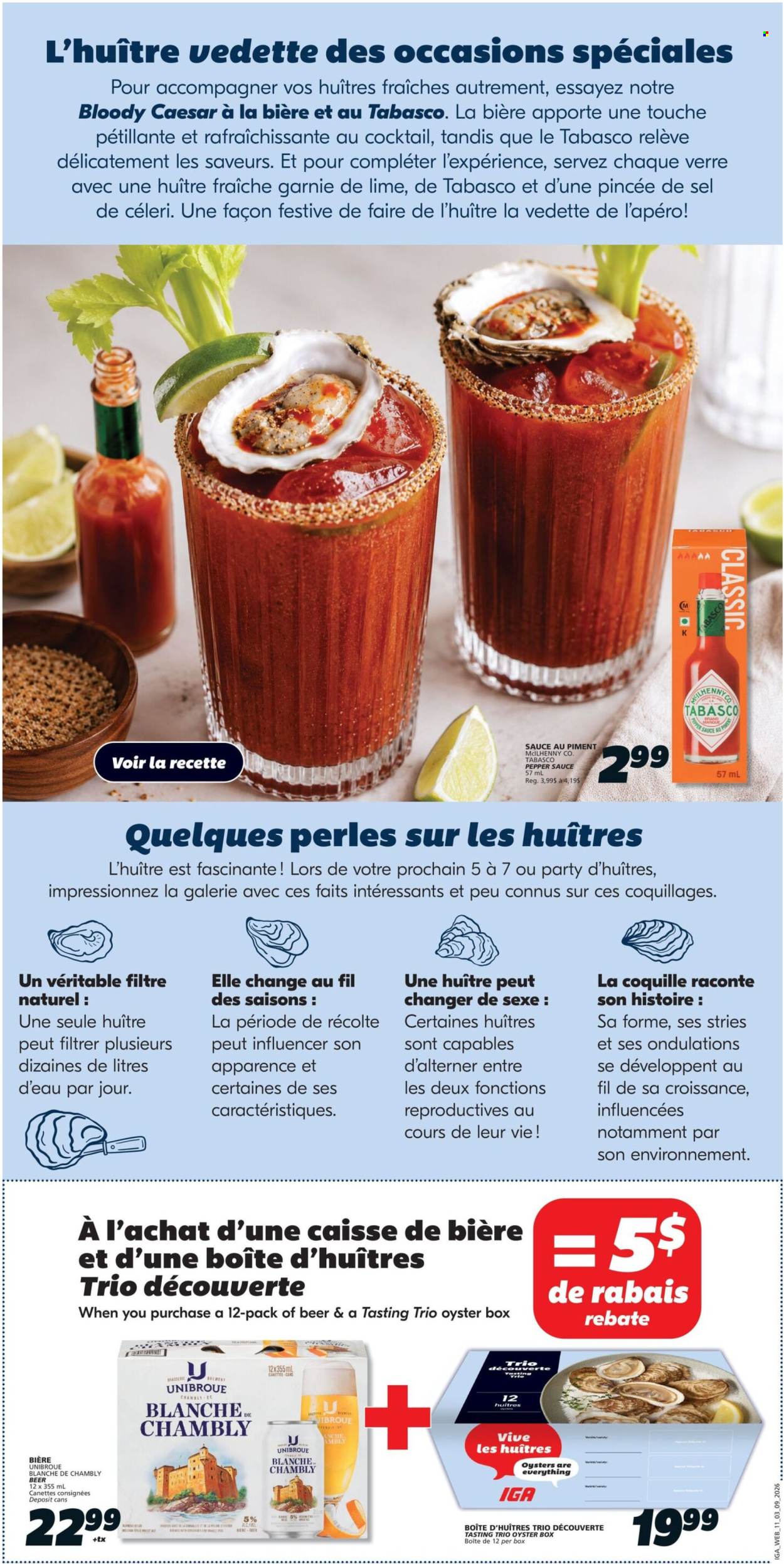 IGA flyer - September 03, 2026 - September 09, 2026. Page 15