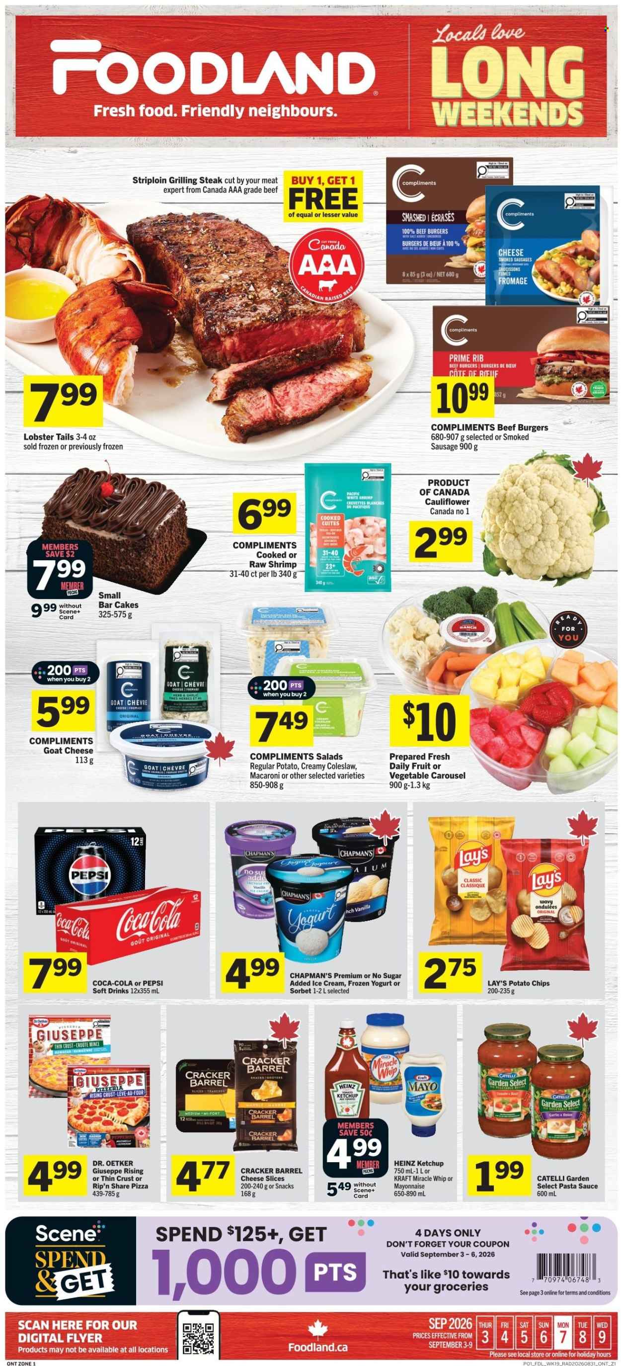 Foodland flyer - September 03, 2026 - September 09, 2026. Page 1