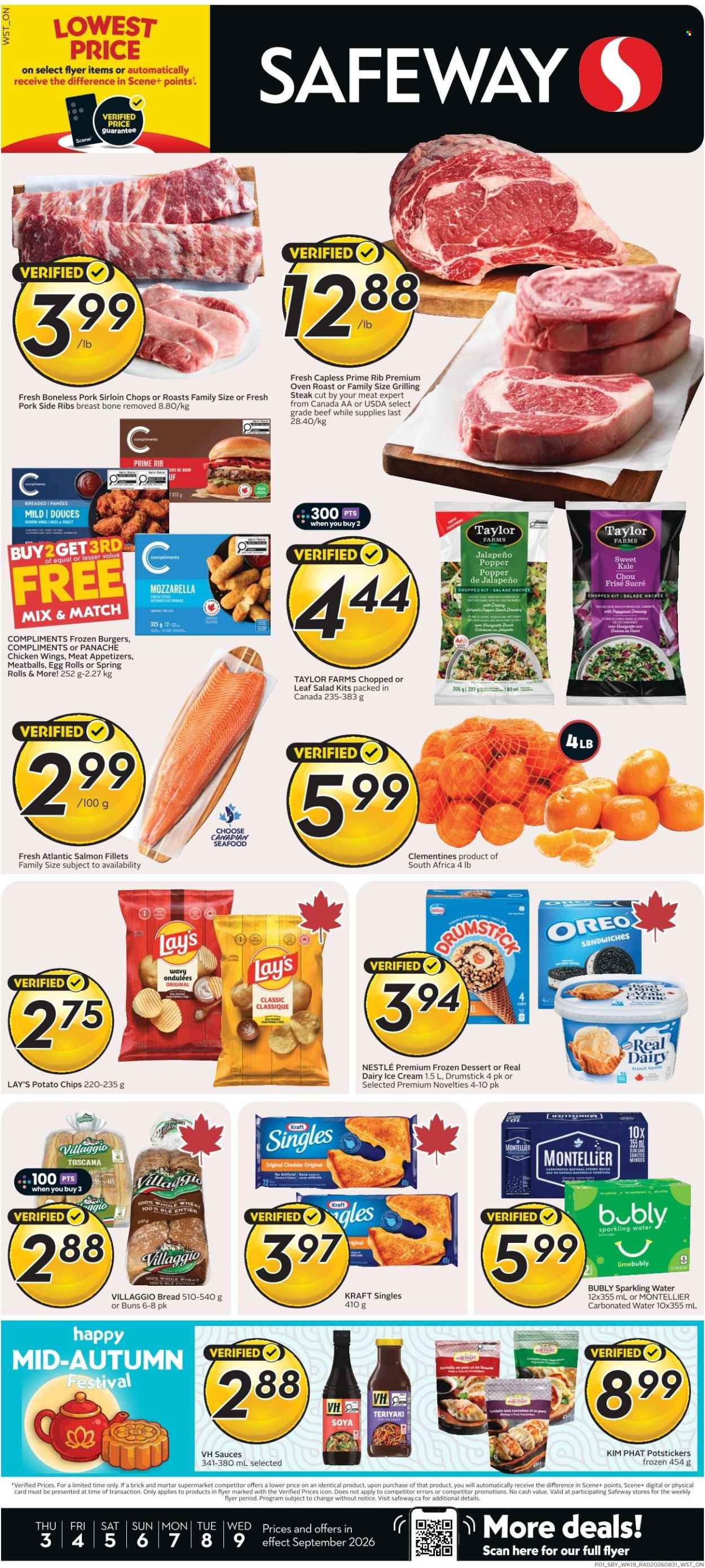 Safeway flyer - September 03, 2026 - September 09, 2026. Page 1