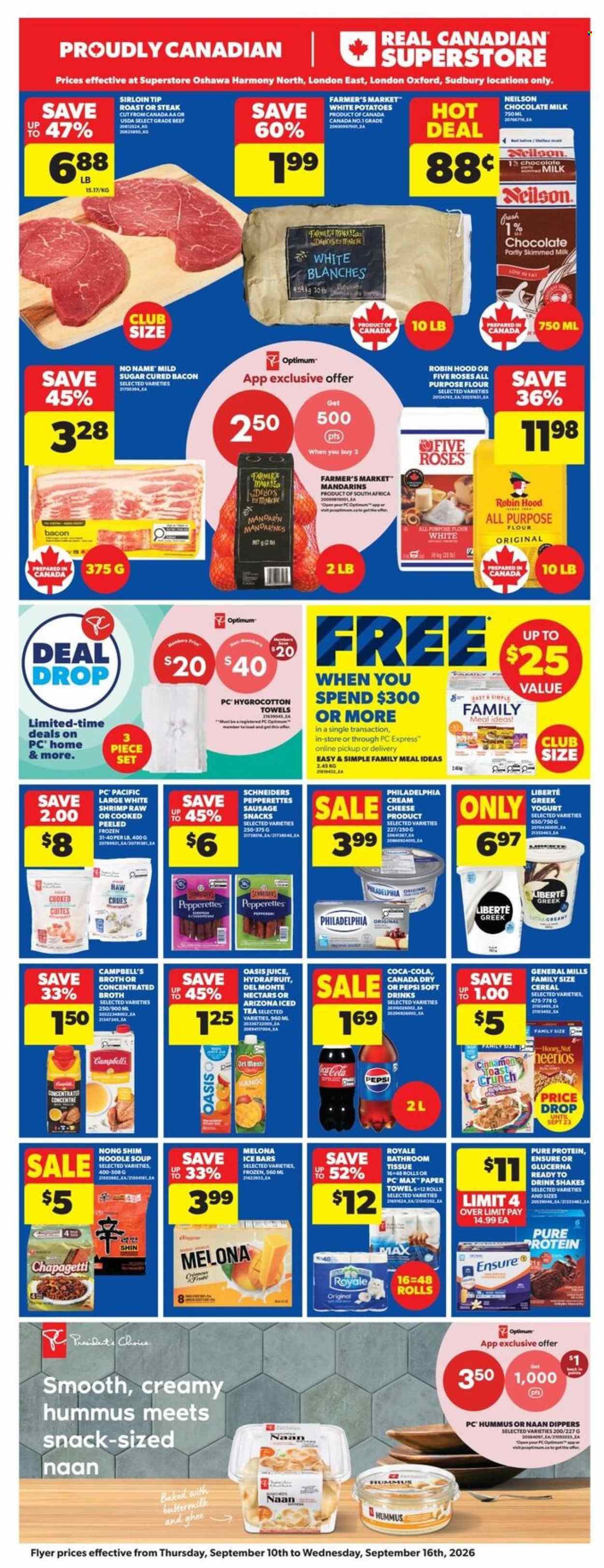 Real Canadian Superstore flyer - September 10, 2026 - September 16, 2026. Page 1