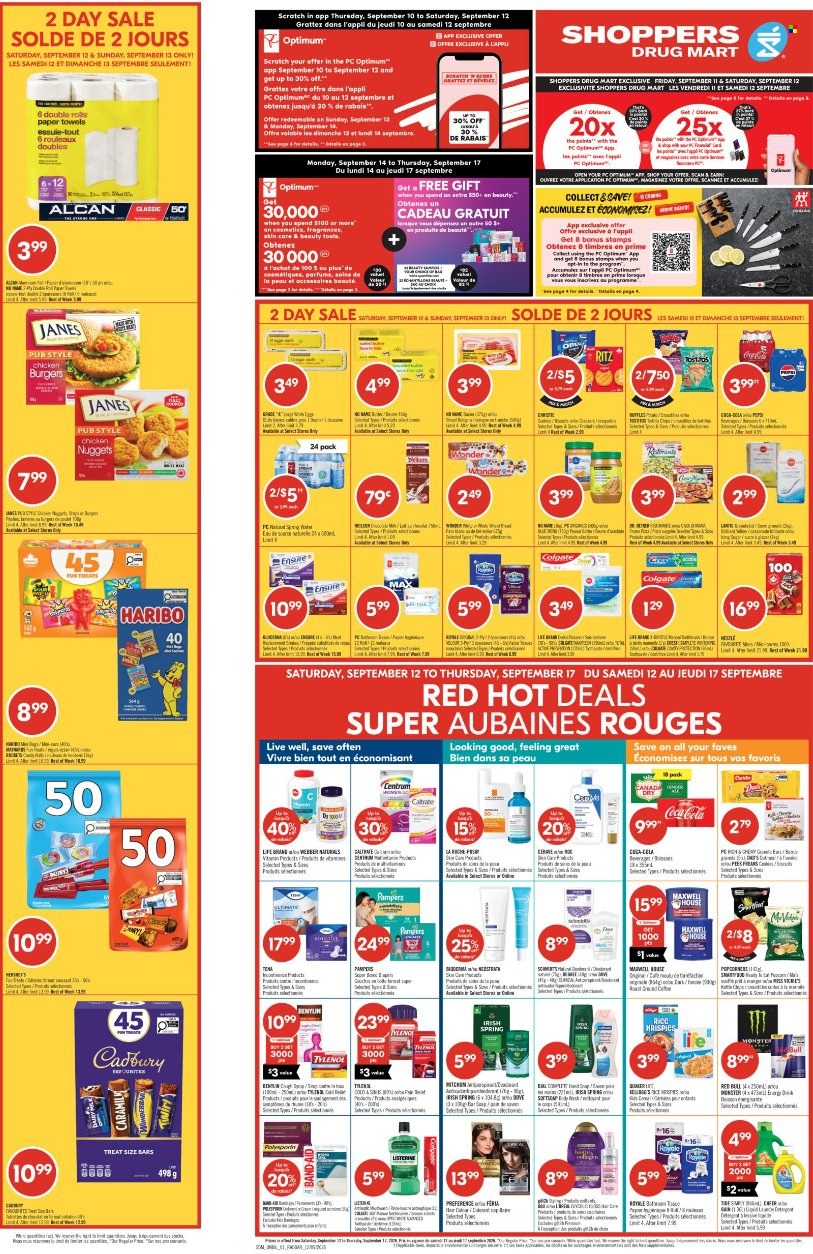 Shoppers Drug Mart flyer - September 12, 2026 - September 17, 2026. Page 1