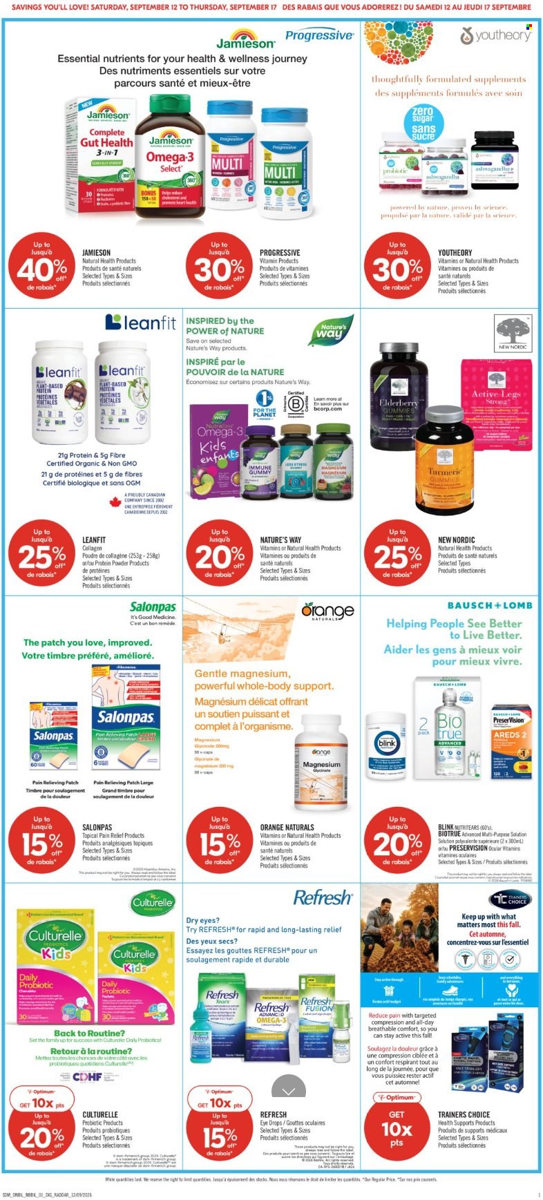 Shoppers Drug Mart flyer - September 12, 2026 - September 17, 2026. Page 14