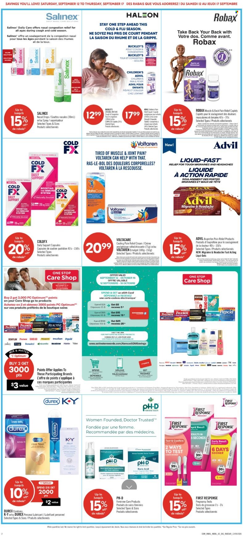 Shoppers Drug Mart flyer - September 12, 2026 - September 17, 2026. Page 15