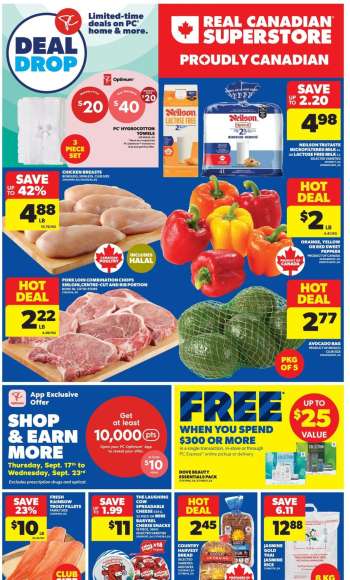 Real Canadian Superstore Flyer - September 17, 2026 - September 23, 2026.