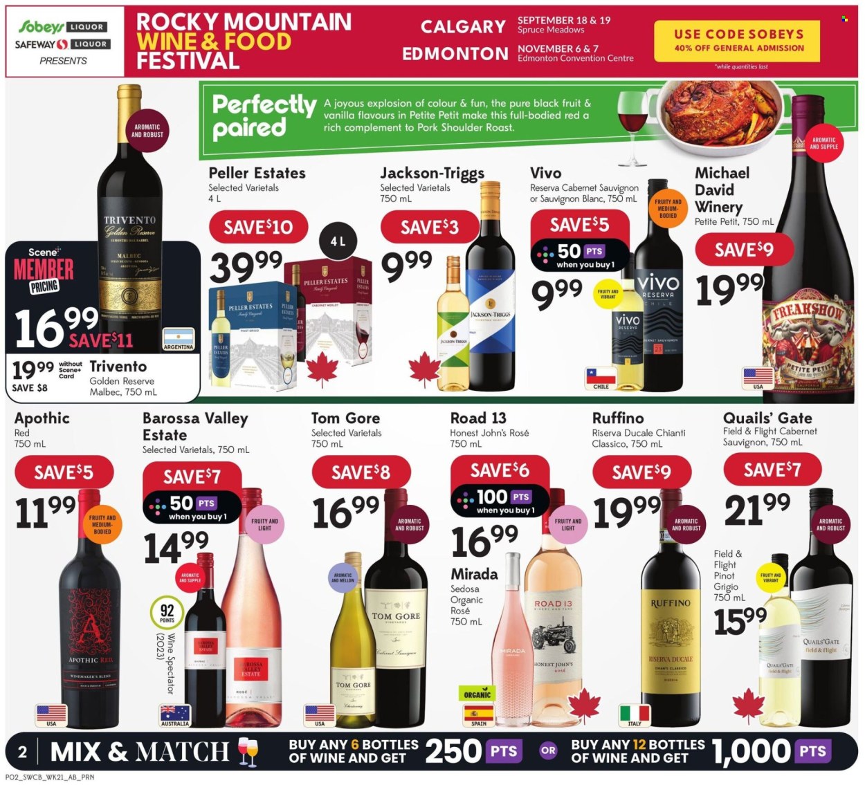 Sobeys Liquor flyer - September 17, 2026 - September 23, 2026. Page 2