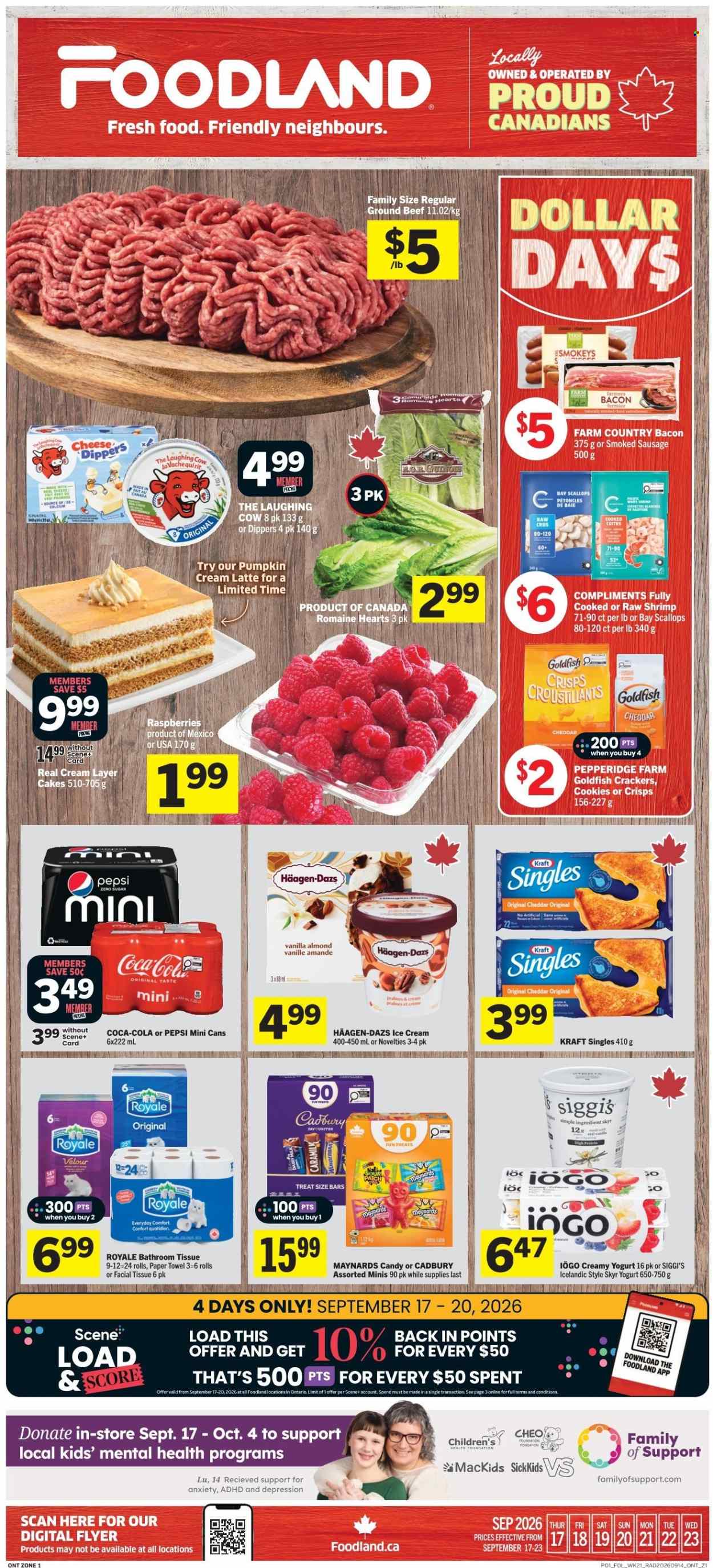 Foodland flyer - September 17, 2026 - September 23, 2026. Page 1