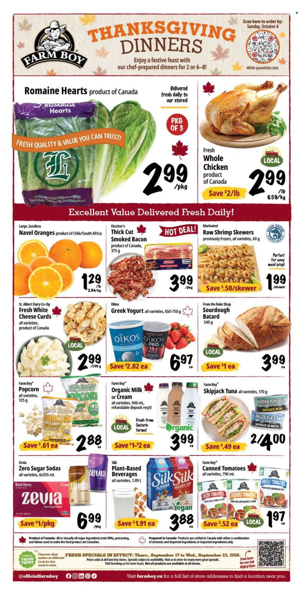Farm Boy flyer - September 17, 2026 - September 23, 2026. Page 1