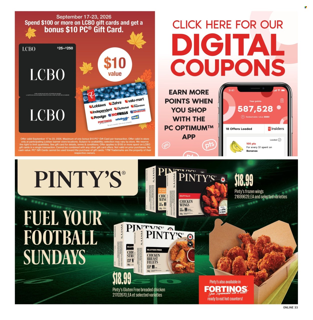 Fortinos flyer - September 17, 2026 - September 23, 2026. Page 32