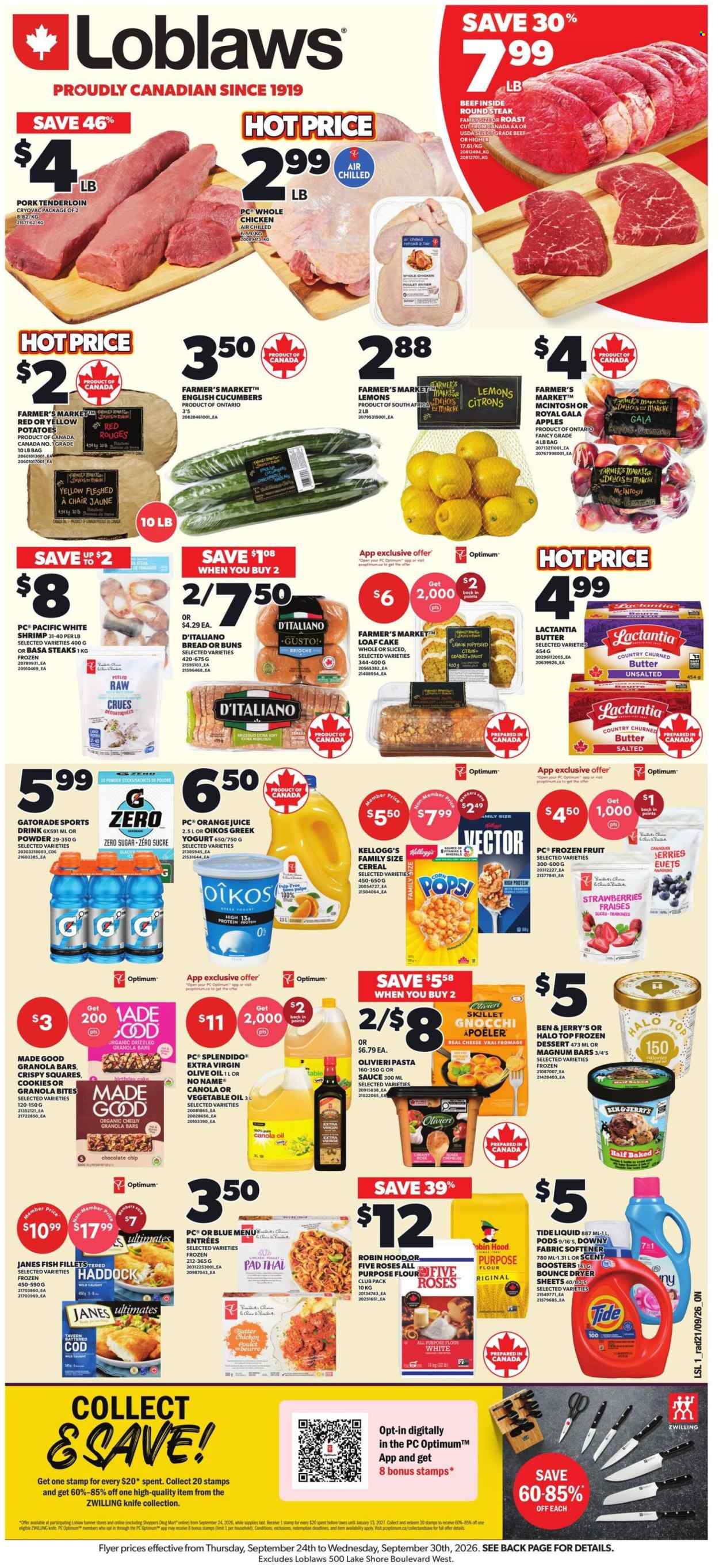 Circulaire Loblaws - 24 Septembre 2026 - 30 Septembre 2026. Page 1