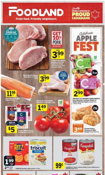 Circulaire Foodland - 24 Septembre 2026 - 30 Septembre 2026.