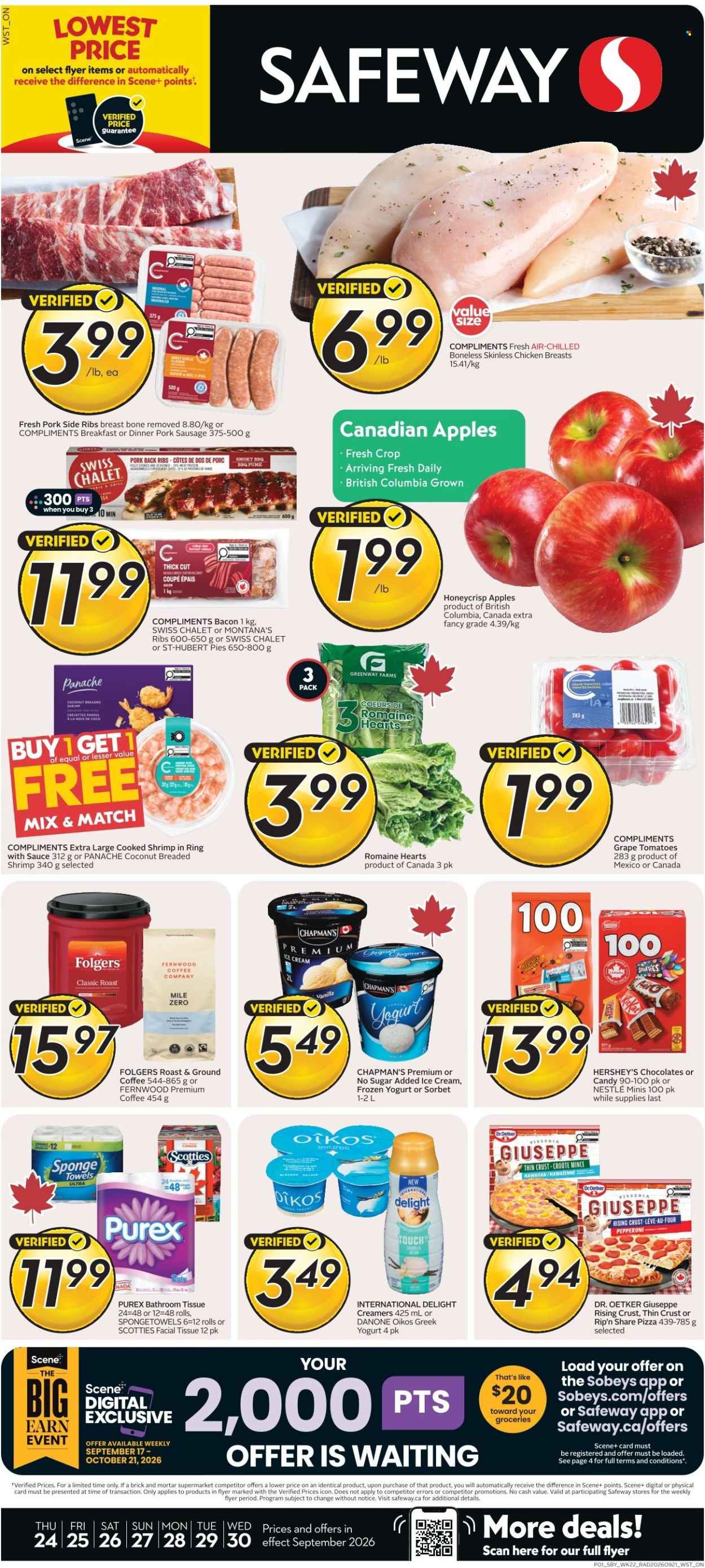 Safeway flyer - September 24, 2026 - September 30, 2026. Page 1