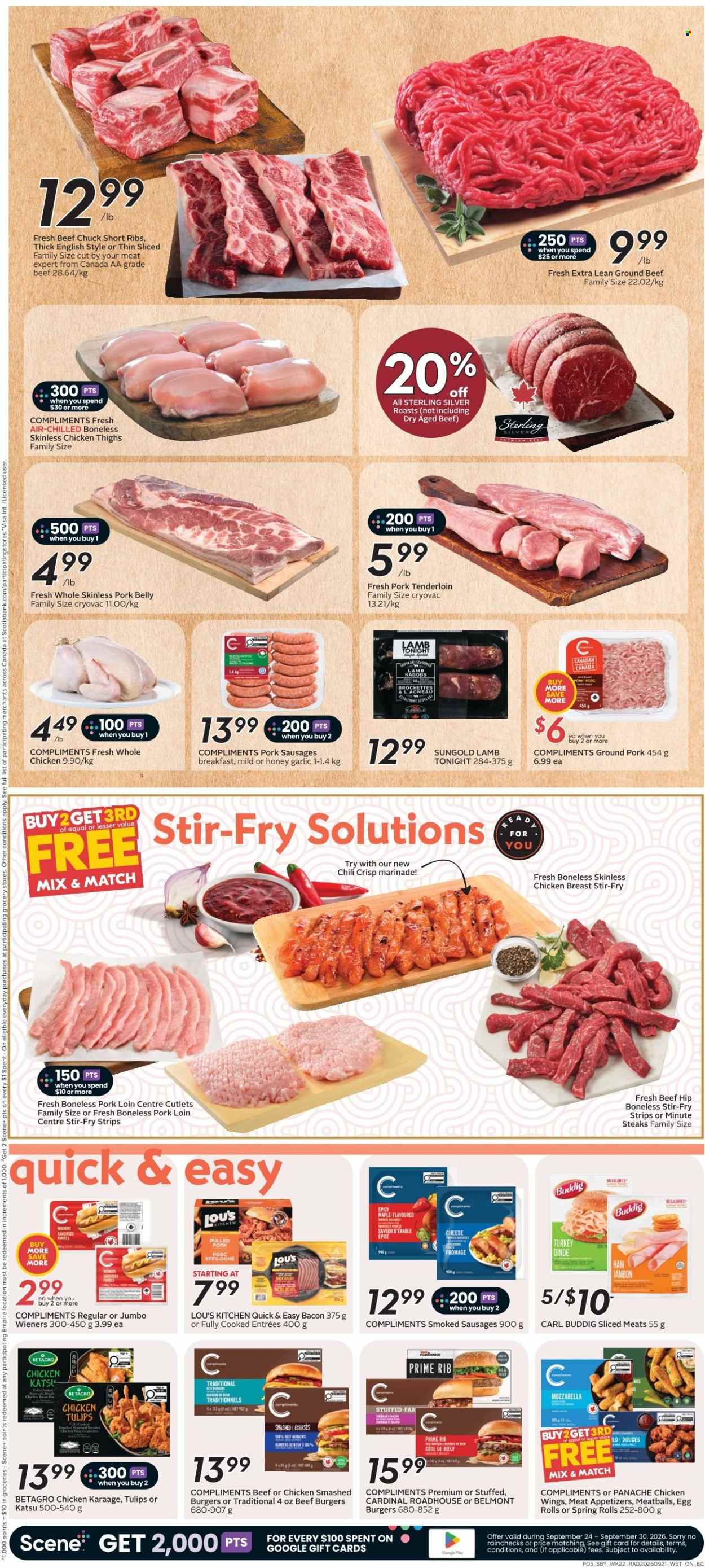 Safeway flyer - September 24, 2026 - September 30, 2026. Page 7