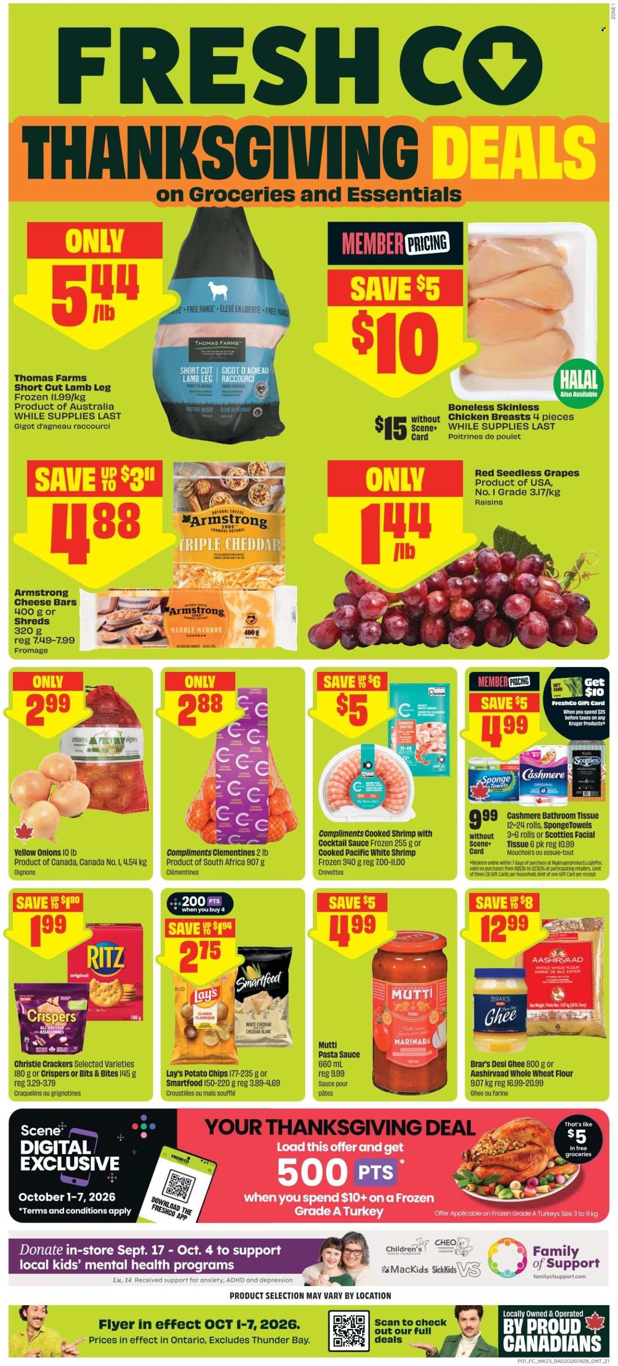 FreshCo. flyer - October 01, 2026 - October 07, 2026. Page 1