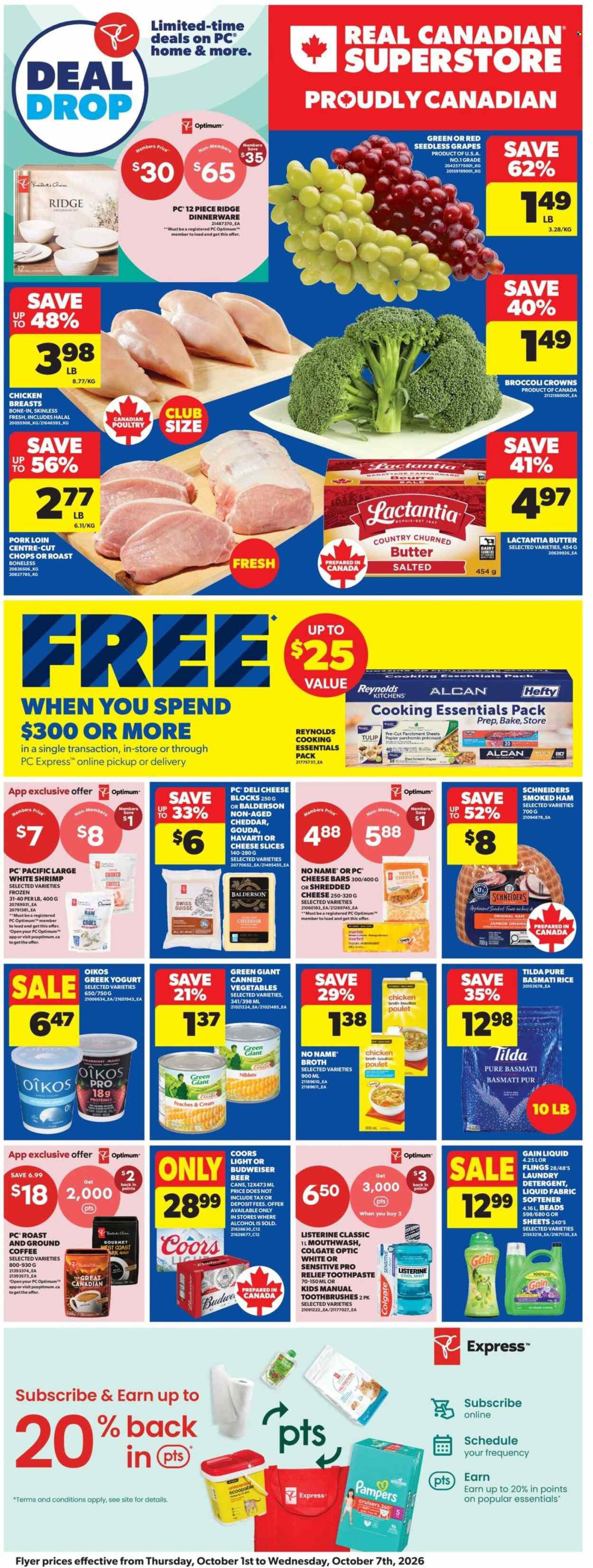 Real Canadian Superstore flyer - October 01, 2026 - October 07, 2026. Page 1