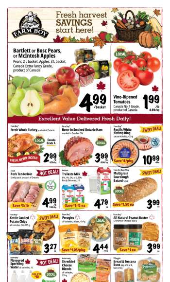 Farm Boy Flyer - October 01, 2026 - October 07, 2026.