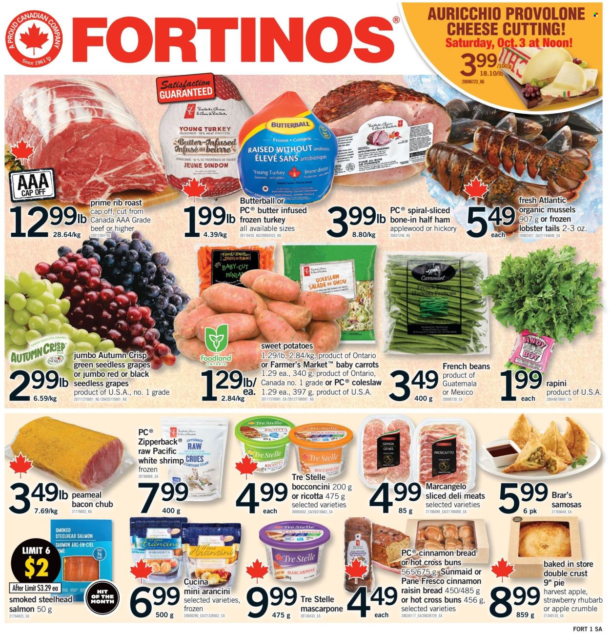 Fortinos flyer - October 01, 2026 - October 07, 2026. Page 1