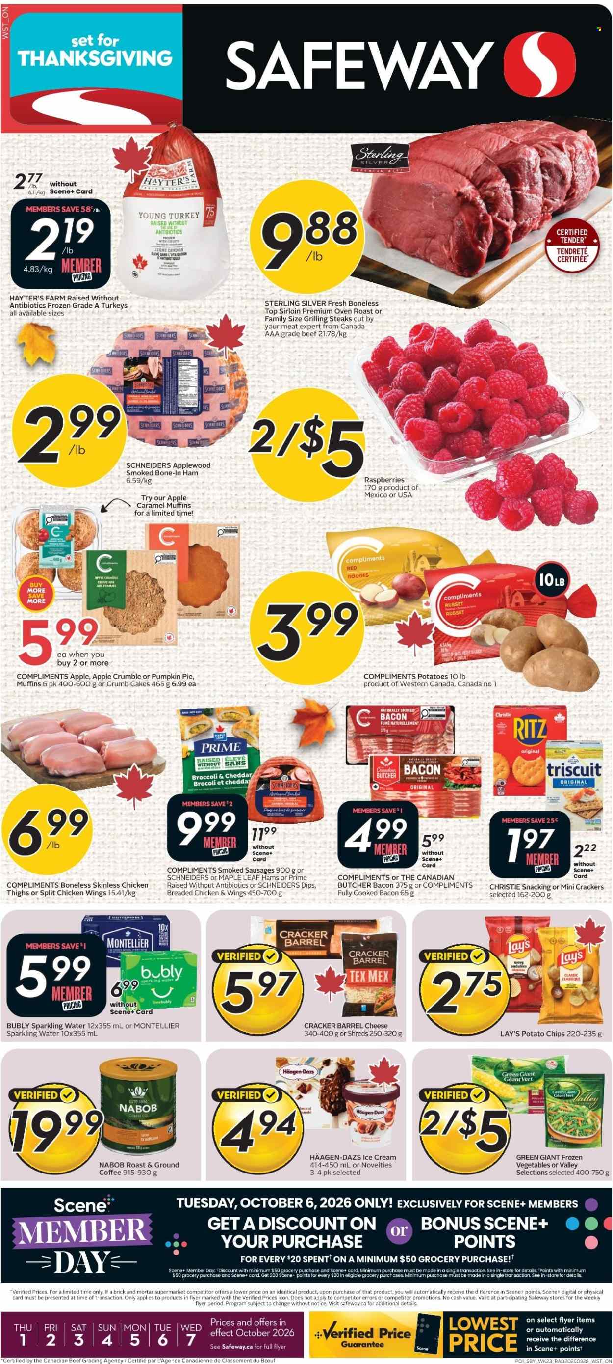 Safeway flyer - October 01, 2026 - October 07, 2026. Page 1