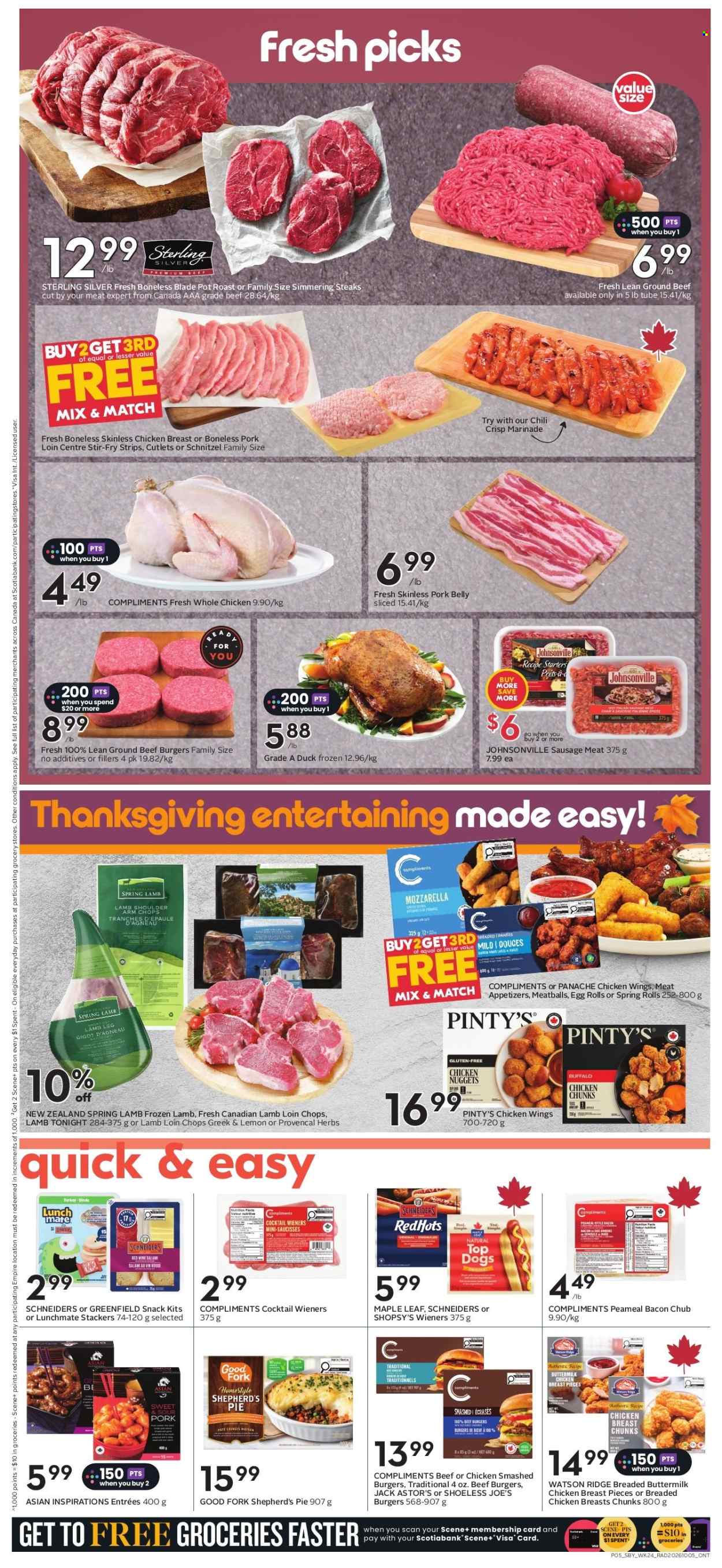 Circulaire Sobeys - 08 Octobre 2026 - 14 Octobre 2026. Page 7