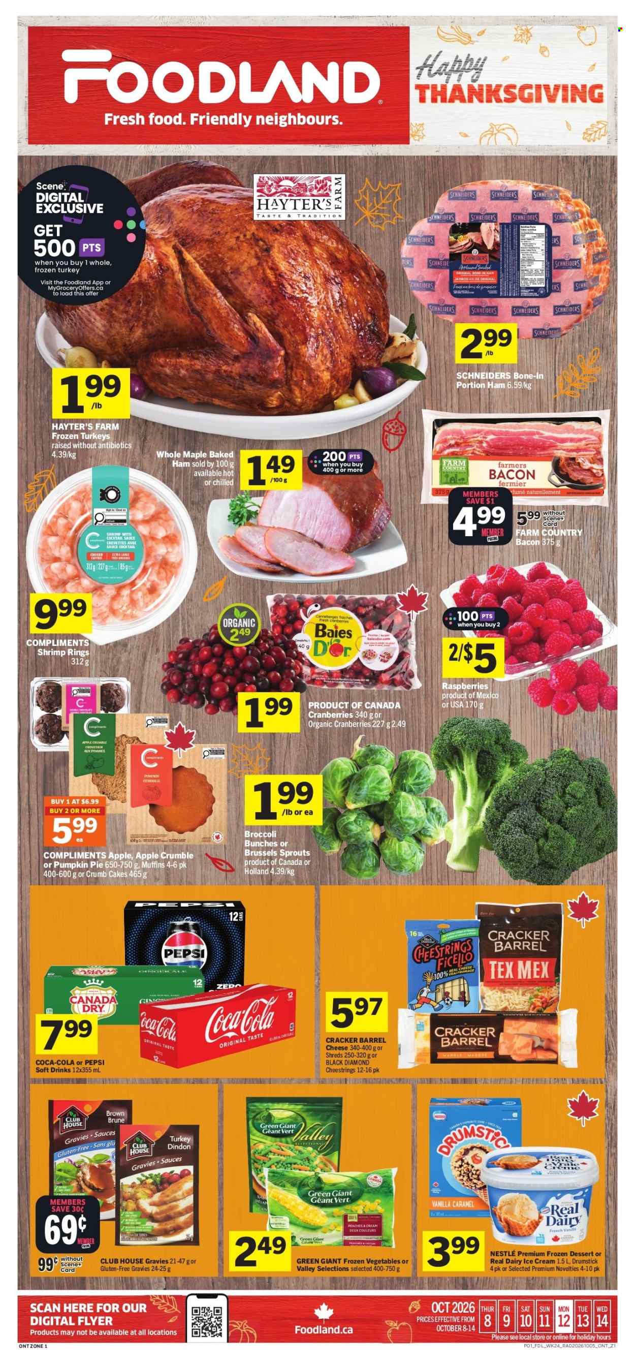 Foodland flyer - October 08, 2026 - October 14, 2026. Page 1