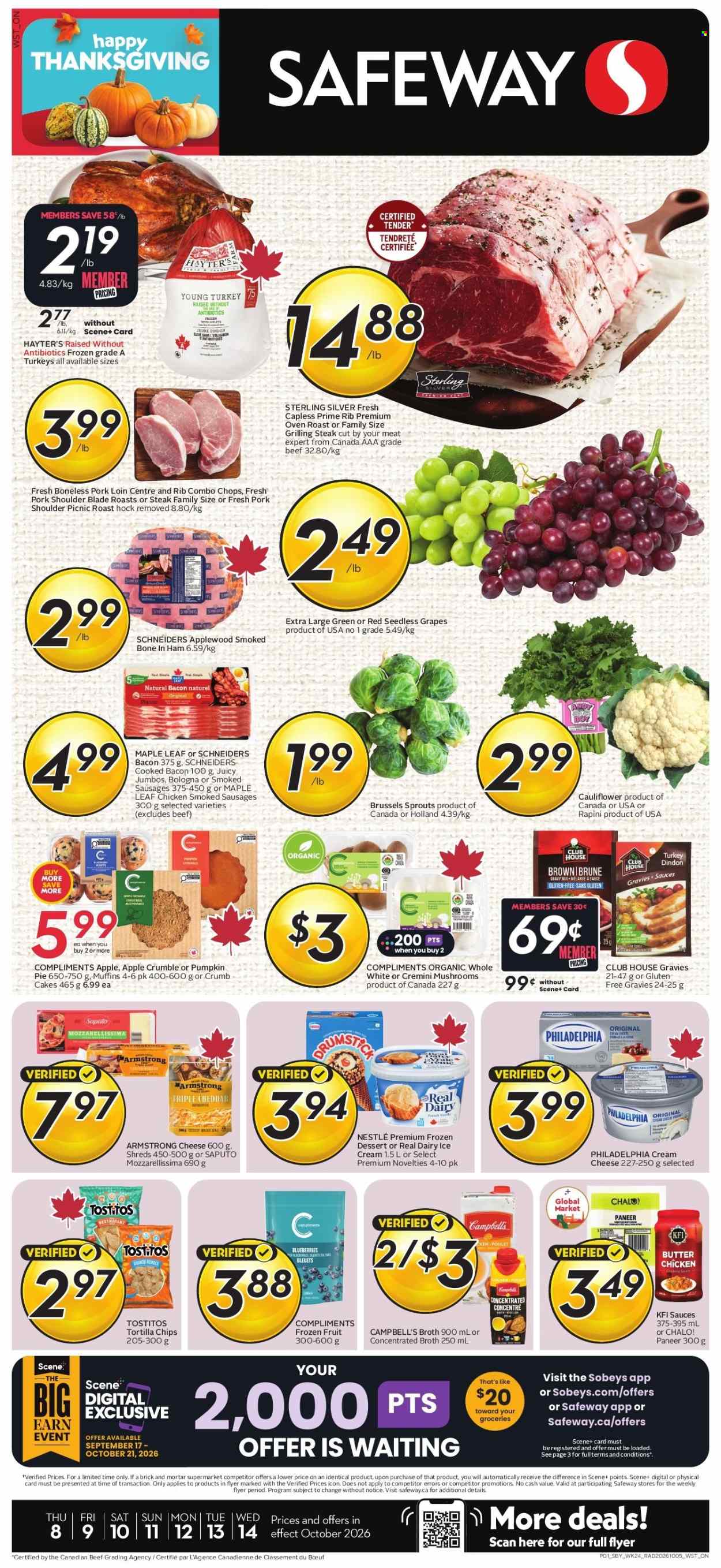 Safeway flyer - October 08, 2026 - October 14, 2026. Page 1