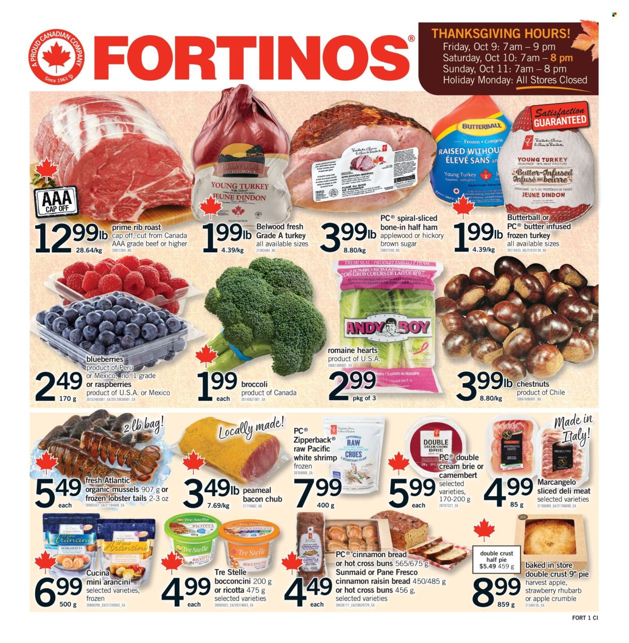 Fortinos flyer - October 08, 2026 - October 11, 2026. Page 1