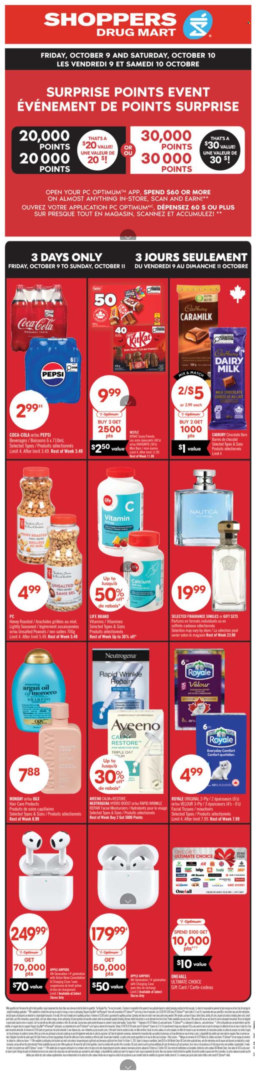 Shoppers Drug Mart flyer - October 09, 2026 - October 11, 2026. Page 1