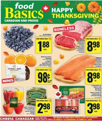 Food Basics Flyer - October 08, 2026 - October 14, 2026.