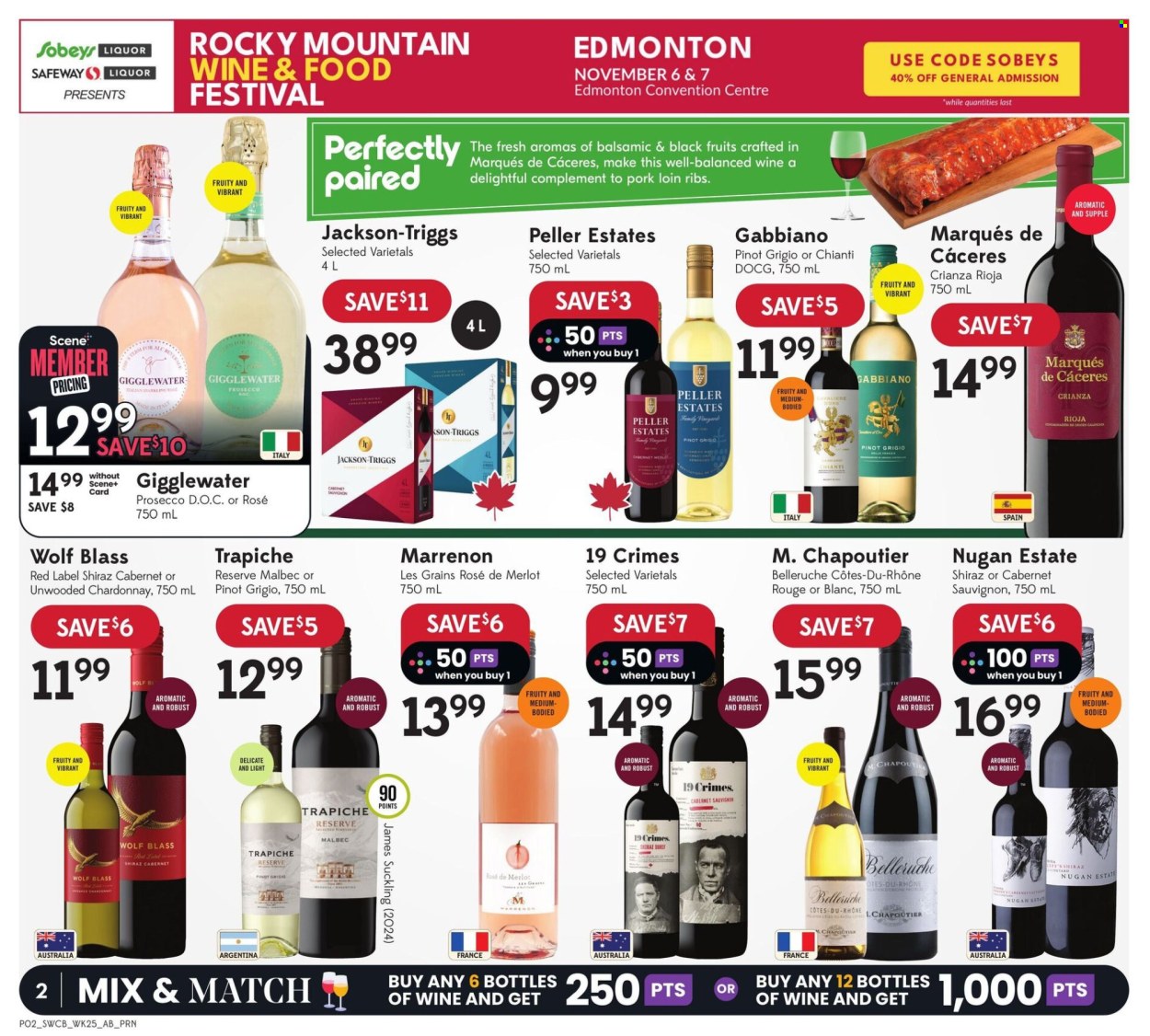 SOBEYS LIQUOR flyer • Weekly eFlyer • From Thursday October 15, 2026