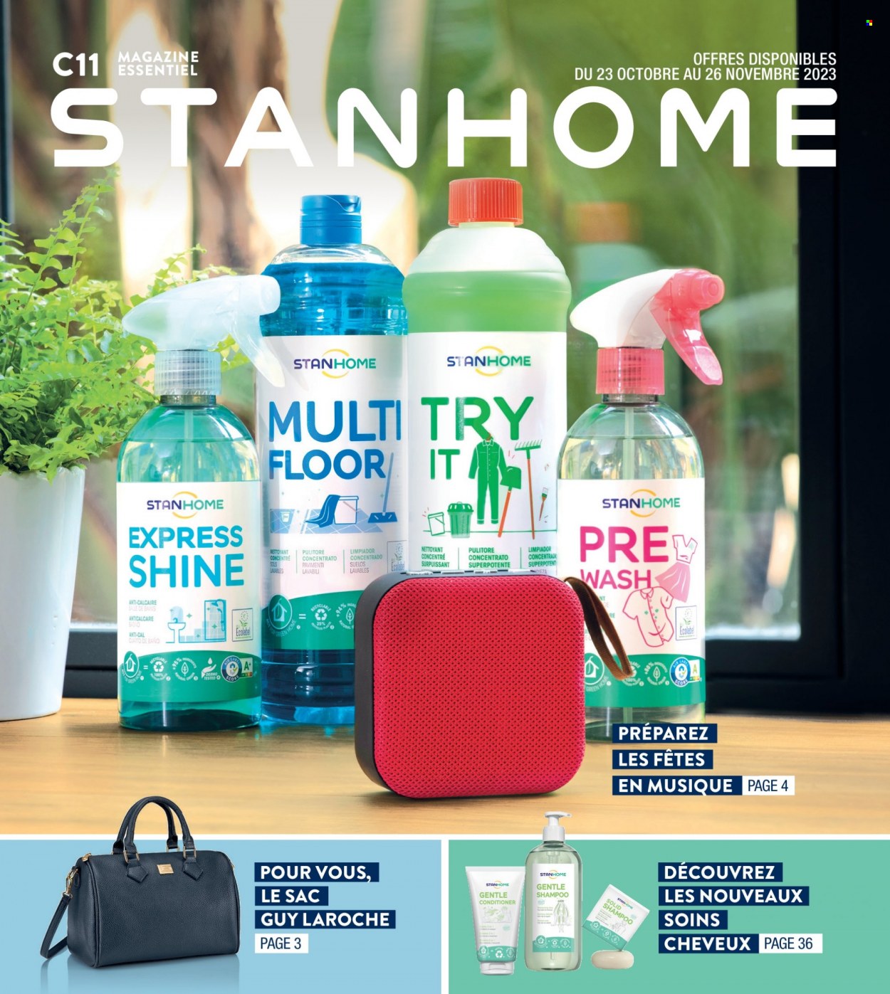 Catalogue STANHOME • L'ESSENTIEL DU MOIS • Du lundi 23 octobre 2023