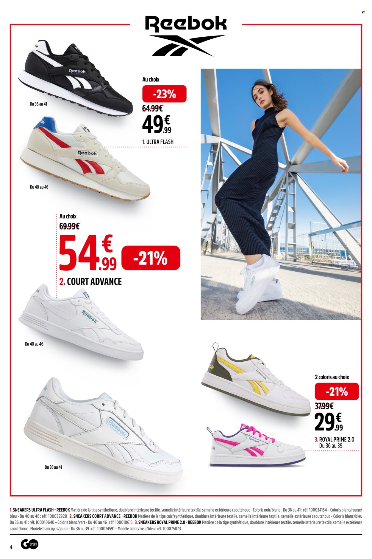 Reebok zignano femme best sale