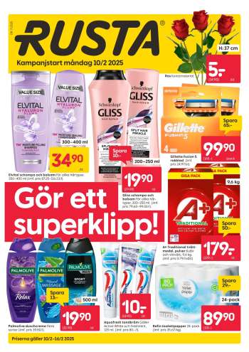 Rusta reklamblad - 10/2 2025 - 16/2 2025.