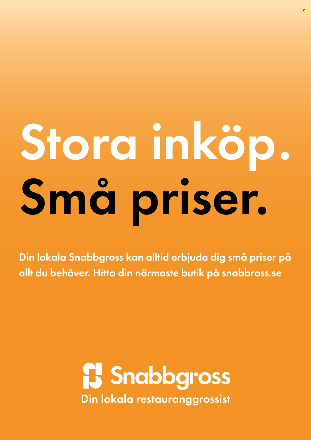 Snabbgross reklamblad - 10/2 2025 - 23/2 2025. Sida 15