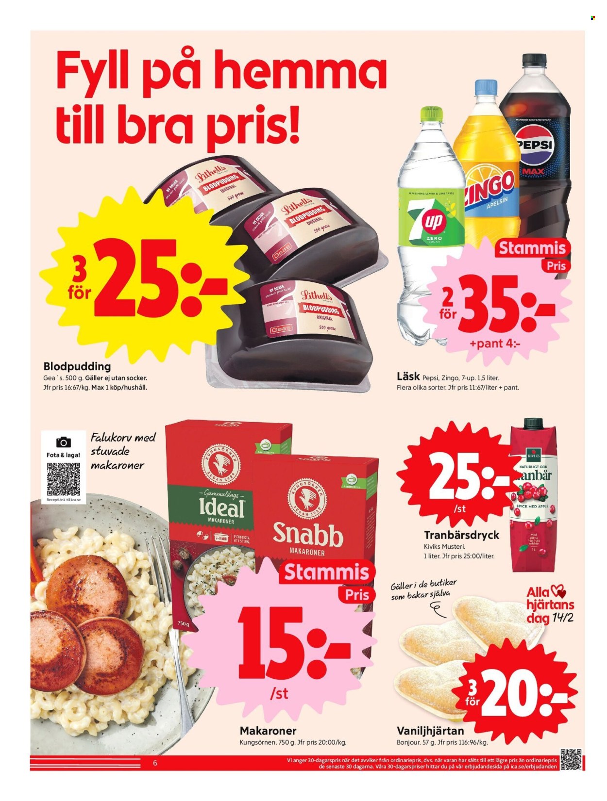 ICA reklamblad - 10/2 2025 - 16/2 2025. Sida 6