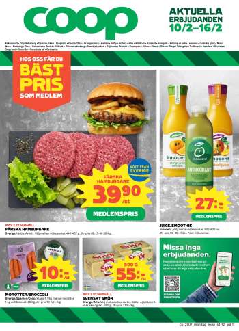 Coop reklamblad - 10/2 2025 - 16/2 2025.
