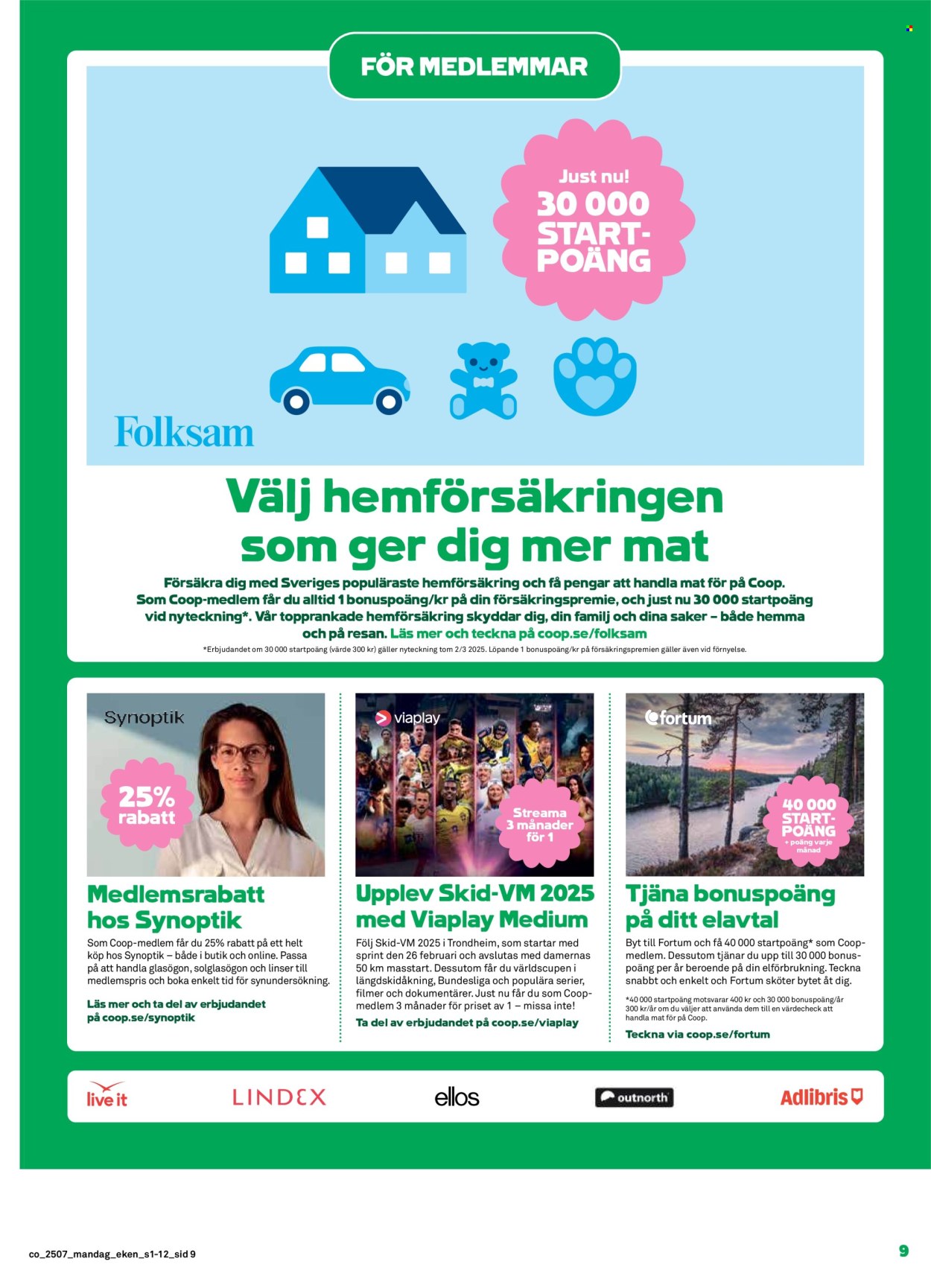 Coop reklamblad - 10/2 2025 - 16/2 2025. Sida 9