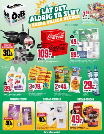 ÖoB reklamblad - 17/2 2025 - 23/2 2025.