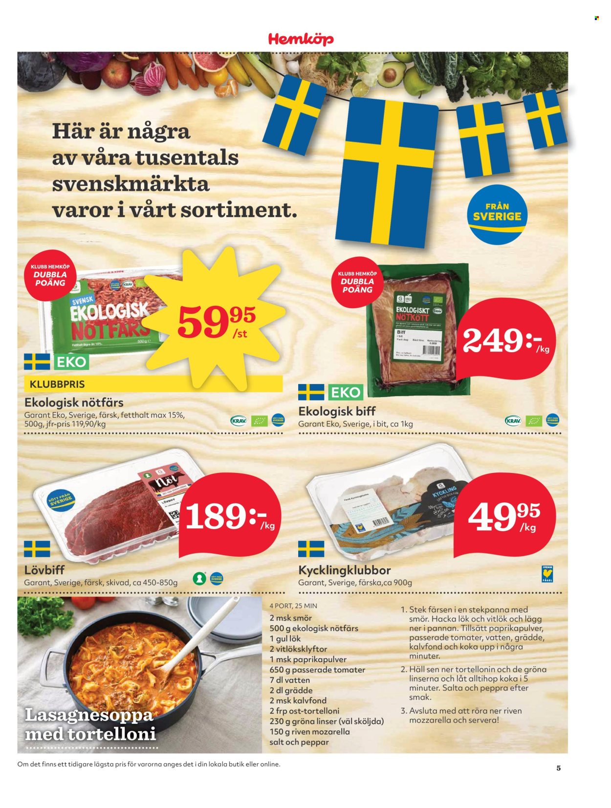 Hemköp reklamblad - 17/2 2025 - 23/2 2025. Sida 5