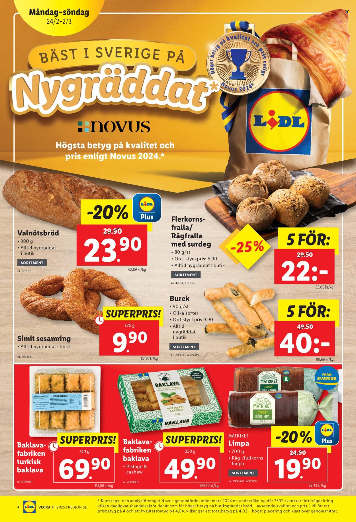 Lidl reklamblad - 24/2 2025 - 2/3 2025. Sida 4