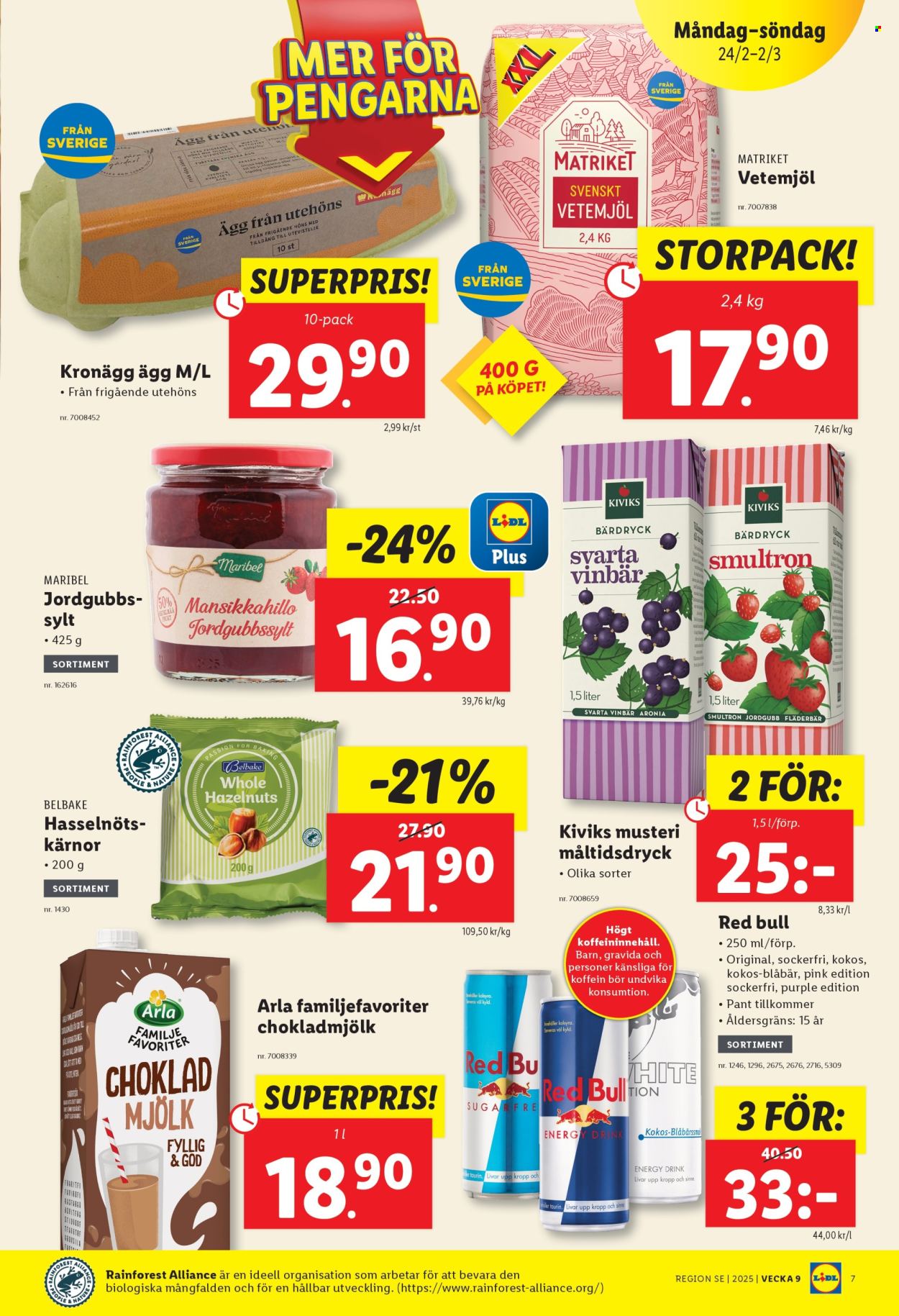 Lidl reklamblad - 24/2 2025 - 2/3 2025. Sida 7